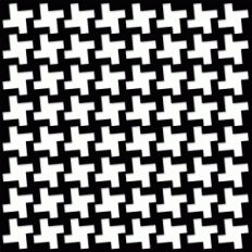houndstooth stencil