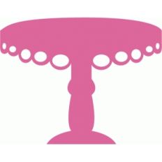 scallop cake stand