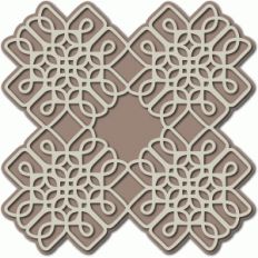 celtic tulip tile
