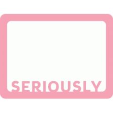 seriously mini placemat