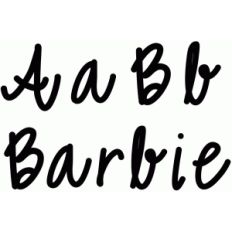 barbie font