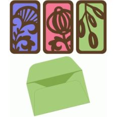 spring sprig mini cards and envelope set