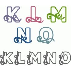 flourish block alpha k-o