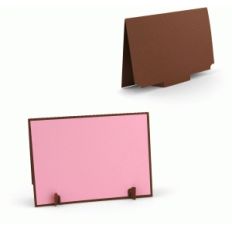 5x7 card with built-in stand
