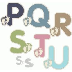 fun barefoot alphabet p-u