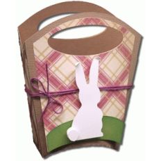 3d handled bunny fry box