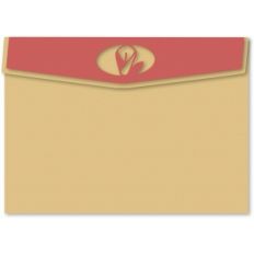 lily easter flap a7 envelope