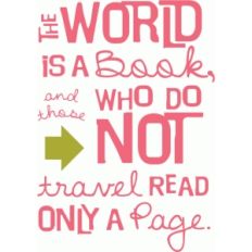 the world is a book