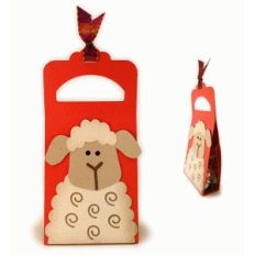 lamby treat tote staple tab