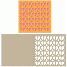 heart tile card