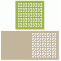 retro tile card