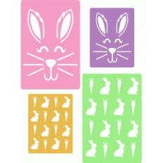easter bunny pocket cards