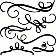 pretty flourishes