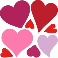 8 hearts