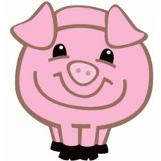 smiling piggy