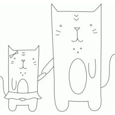 dance class kitties