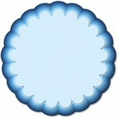 nesting scallop circle