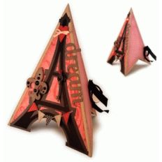 eiffel tower dream tent card