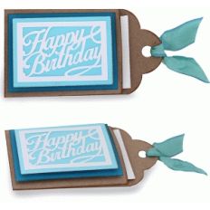layered happy birthday gift card tag