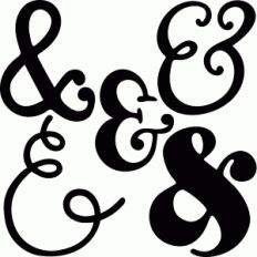 ampersand set