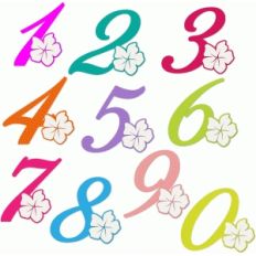 tropical-look numbers - 1-0
