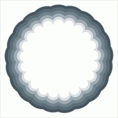 nested scallop circles
