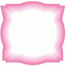 scallop nested fancy squares