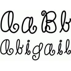 abigail font