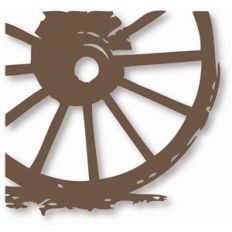 old wagon wheel