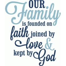 our love is founded on faith love god