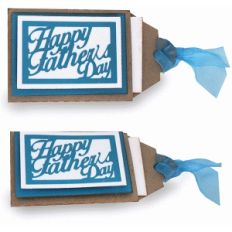 happy father's day gift card tag