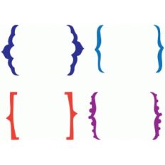 set of four brackets