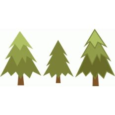 pine tree set