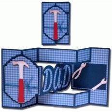 dad tri-shutter card