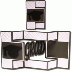 grad tri-shutter card