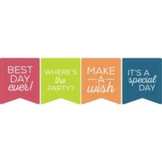 birthday banner labels