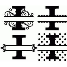 'i' monogram