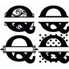 'q' monogram