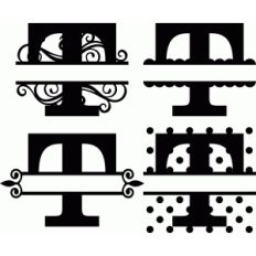 't' monogram