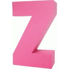 3d square letter block z