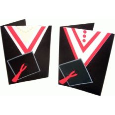 a6 graduation robe cards