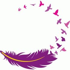 feather with birds
