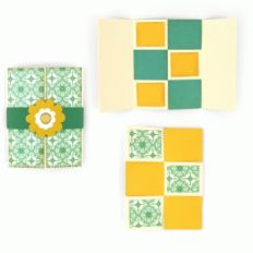 a2 double flip card