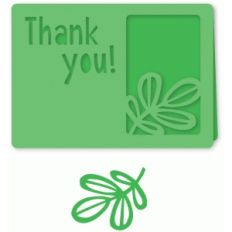 thank you plant sprig card