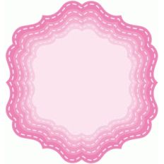nested stitched fancy labels