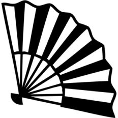 1 piece fan