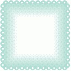 nested scallop fancy squares