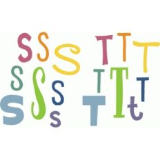handwriting letter sets - st