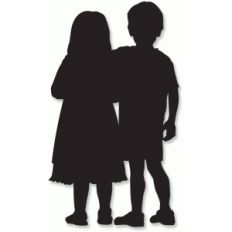 kids hugging