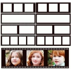 travel stories album photo filmstrips